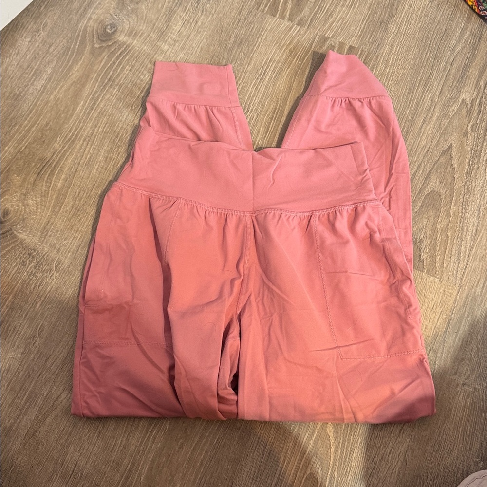 Pink Athleta Jogger Pants - Picture 2 of 4